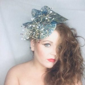 Snow White - Millinery - Saraden Designs - Occasion Wear