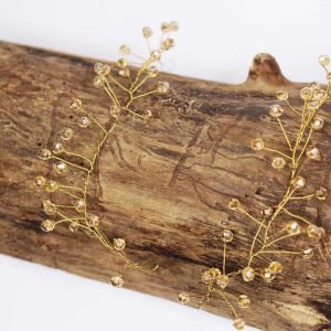 Ava Hair Vine, wedding design, Saraden Designs Millinery, handmade Irish designer