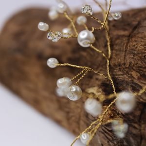 Angel Hair Vine, wedding design, Saraden Designs Millinery, handmade Irish designer