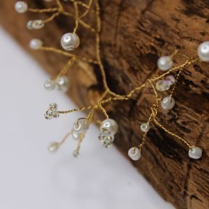 Angel Hair Vine, wedding design, Saraden Designs Millinery, handmade Irish designer