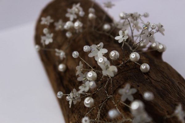 Hair vine, Molly, wedding design, Saraden Designs Millinery, handmade Irish designer