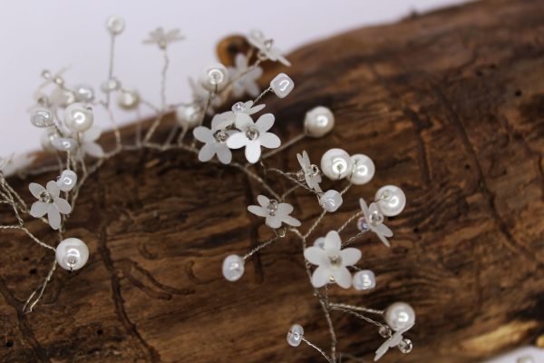 Hair vine, Molly, wedding design, Saraden Designs Millinery, handmade Irish designer