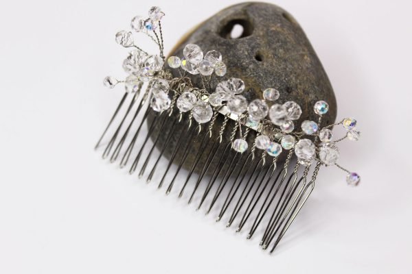 Marigold Hair Comb, wedding design, Saraden Designs Millinery, handmade Irish designer