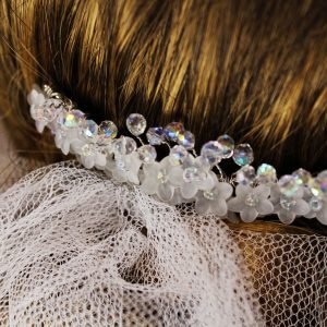 Valdis Hair Comb, wedding design, Saraden Designs Millinery, handmade Irish designer