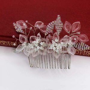 Anais Hair Comb, wedding design, Saraden Designs Millinery, handmade Irish designer