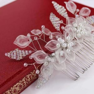 The Anais Hair Comb, wedding design, Saraden Designs Millinery, handmade Irish designer