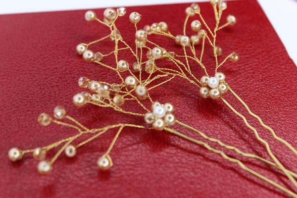 They Bailey Hair Pins, wedding design, Saraden Designs Millinery, handmade Irish designer