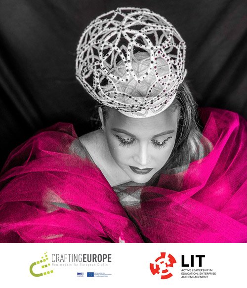 Crafting Business Programme has chosen Sarah O' Rourke fro Saraden Designs Millinery with LIT, DCCI & Crafting Europe