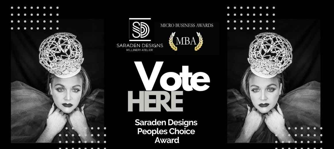 Micro Business Awards 2021, Vote Saraden Designs for the Peoples Choice Awards Vote Now