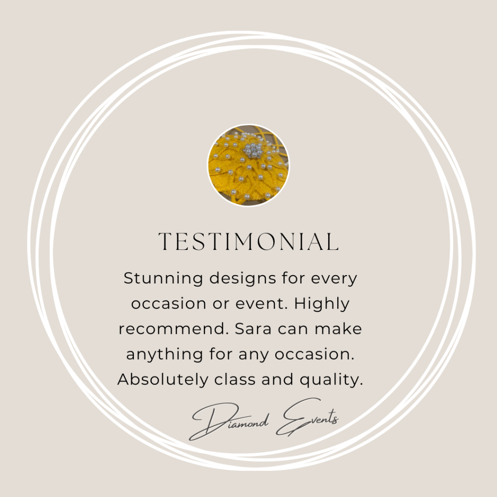 Saraden Designs Testimonials