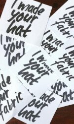 Saraden Designs - Fashion Revolution - Sustainable Fashion Show - D Light Studios - Native Events Saraden Designs - I Made You Fabric - I Made Your Hat