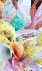 Circus is a bespoke millinery piece from Saraden Designs. It is a handmade piece including handmade fabric made in house by owner Sarah O' Rourke. Sarah is an Irish Milliner who is proud of her slow fashion brand.