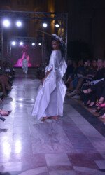 Saraden Designs Belfast Fashion Week SS19 - Model Thandi - Photo credit Trazanne Saraden Designs Belfast Fashion Week SS19