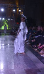 Saraden Designs Belfast Fashion Week SS19 - Model Thandi - Photo credit Trazanne Saraden Designs Belfast Fashion Week SS19