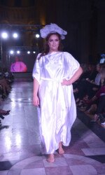 Saraden Designs Belfast Fashion Week SS19 - Model Kirsty-Lynn- Photo credit Trazanne Saraden Designs Belfast Fashion Week SS19