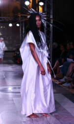 Saraden Designs Belfast Fashion Week SS19 - Model Thandi- Photo credit Paul Ormonde Saraden Designs Belfast Fashion Week SS19