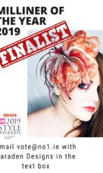 Saraden Designs - Hi Style Awards - Milliner of the Year Finalist 2019 Saraden Designs - Hi Style Awards - Milliner of the Year Finalist 2019