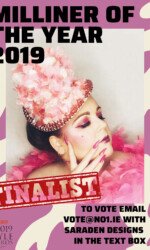 Saraden Designs - Hi Style Awards - Milliner of the Year Finalist 2019 Saraden Designs - Hi Style Awards - Milliner of the Year Finalist 2019