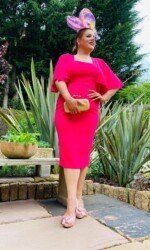 Award winning milliner Sarah O' Rourke Wearing her own Saraden Designs piece Award winning milliner Sarah O' Rourke Wearing her own Saraden Designs piece