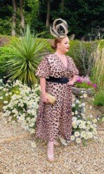 Navan Race Course Virtual Summer Ladies Day - Award winning milliner Sarah O' Rourke Wearing her own Saraden Designs piece Navan Race Course Virtual Summer Ladies Day - Award winning milliner Sarah O' Rourke Wearing her own Saraden Designs piece