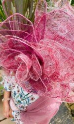 Margaret O' Rourke wearing Saraden Designs Millinery - Irish Milliner Margaret O' Rourke wearing Saraden Designs Millinery - Irish Milliner