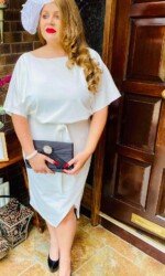 The Kentucky Derby Virtual Ladies Day Competition 2020 - Sarah O' Rourke wearing Saraden Designs Millinery