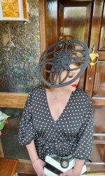 Redmills Virtual Style Event Sarah O' Rourke wearing Irish Design Saraden Designs Millinery Atelier