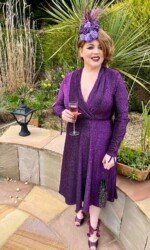 Millinery Collective Virtual Ladies Sarah O' Rourke wearing Saraden Designs Millinery Atelier