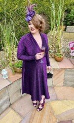 Millinery Collective Virtual Ladies Sarah O' Rourke wearing Saraden Designs Millinery Atelier