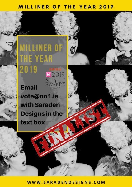 Saraden Designs - Hi Style Awards - Milliner of the Year Finalist 2019